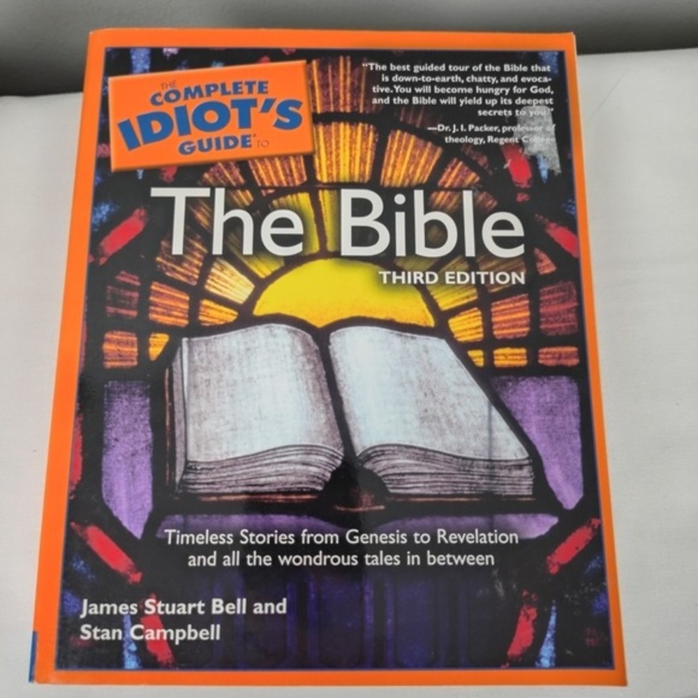 The‎ Complete Idiot's Guide to the Bible, Third Edition - Paperback - GOOD